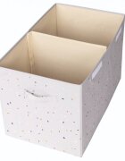 3 Sprouts Cufar pliabil pentru camera copiilor material reciclat Terrazo Grey