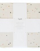 3 Sprouts Cufar pliabil pentru camera copiilor material reciclat Terrazzo Cream