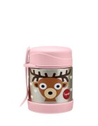3 Sprouts Cutie alimentara din inox cu lingura-furculita Caprioara