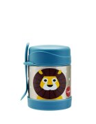 3 Sprouts Cutie alimentara din inox cu lingura-furculita Leu