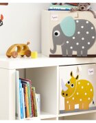 3 Sprouts Cutie de depozitare Elefant