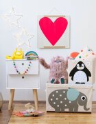 3 Sprouts Cutie de depozitare Pinguin
