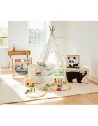 3 Sprouts Cutie de depozitare XXL pentru camera copiilor Lion