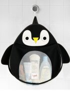 3 Sprouts Organizator de baie pentru cosmetice si jucarii Pinguin