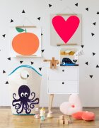 3 Sprouts Organizator pentru scutece Balena