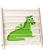 3 Sprouts Raft organizator de carti pentru copii Dragon