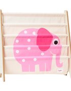 3 Sprouts Raft organizator de carti pentru copii Elefant