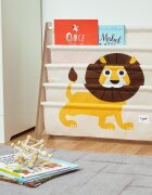 3 Sprouts Raft organizator de carti pentru copii Leu
