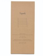 3 Sprouts Raft organizator de carti pentru copii material reciclat gri