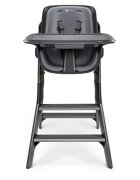 4MOMS Scaun de masa Black-Grey+Set farfurii si tacamuri Cadou