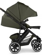ABC DESIGN Carucior 2 in 1 pentru copii Salsa 5 Air Avocado cu suspensie maner ajustabil roti pneumatice suport pentru picioare reglabil greutate admisa 22 kg