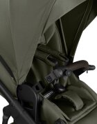 ABC DESIGN Carucior 2 in 1 pentru copii Salsa 5 Air Avocado cu suspensie maner ajustabil roti pneumatice suport pentru picioare reglabil greutate admisa 22 kg