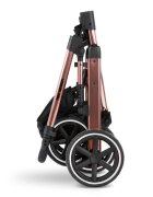 ABC DESIGN Carucior 2 in 1 Salsa 4 Air Rose Gold cu suspensii greutate admisa 22 kg
