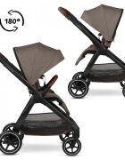 ABC DESIGN Carucior sport pentru copii City Life Nature cu pliere compacta ghidon telescopic reglabil roti cu suspensii si spatar reglabil in 3 pozitii
