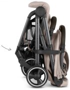 ABC DESIGN Carucior sport pentru copii Ping 3 Travel Camel cadru din aluminiu suspensii compact potrivit pentru avion geanta de transport inclusa greutate admisa 22 kg