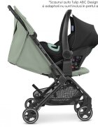 ABC DESIGN Carucior sport pentru copii Ping 3 Travel Pine cadru din aluminiu suspensii compact potrivit pentru avion geanta de transport inclusa greutate admisa 22 kg