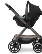 ABC DESIGN Carucir 3 in 1 pentru copii Samba 2 Pine cu scaun auto testat ADAC suspensie maner telescopic frana de mana greutate admisa 22 kg
