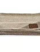 ABC DESIGN Paturica tricotata din bumbac pentru copii Brown