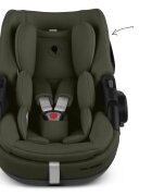 ABC DESIGN Scaun auto Calla i-Size 40-87cm 0-13 kg cu functie de reclinare Olive