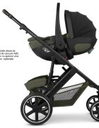 ABC DESIGN Scaun auto Calla i-Size 40-87cm 0-13 kg cu functie de reclinare Olive