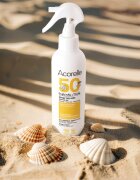 Acorelle Spray Bio protectie solara fata si corp pentru copii SPF50 cu ulei de karanja si propolis 150 ml