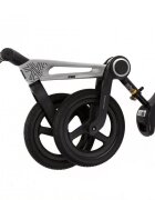 Adamex Bicicleta de echilibru pentru copii Speed M8 pliabila fara pedale cu Saua reglabila si manere confortabile 2-5 ani pana la 35 kg Grey Fox