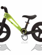 Adamex Bicicleta de echilibru pentru copii Speed M8 pliabila fara pedale cu Saua reglabila si manere confortabile 2-5 ani pana la 35 kg Mellow Yellow