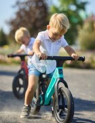 Adamex Bicicleta de echilibru pentru copii Speed M8 pliabila fara pedale cu Saua reglabila si manere confortabile 2-5 ani pana la 35 kg Turquoise