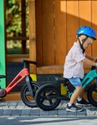 Adamex Bicicleta de echilibru pentru copii Speed M8 pliabila fara pedale cu Saua reglabila si manere confortabile 2-5 ani pana la 35 kg Turquoise