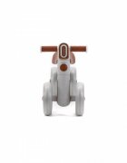 Adamex Bicicleta de echilibru pentru copii Welly cu 4 roti 3 moduri de iluminare LED in ghidon testata EN71 Caramel Grey