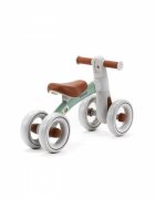Adamex Bicicleta de echilibru pentru copii Welly cu 4 roti 3 moduri de iluminare LED in ghidon testata EN71 Caramel Mint