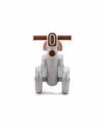 Adamex Bicicleta de echilibru pentru copii Welly cu 4 roti 3 moduri de iluminare LED in ghidon testata EN71 Caramel Mint