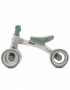 Adamex Bicicleta de echilibru pentru copii Welly cu 4 roti 3 moduri de iluminare LED in ghidon testata EN71 Grey Mint