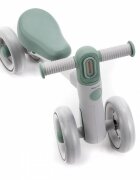 Adamex Bicicleta de echilibru pentru copii Welly cu 4 roti 3 moduri de iluminare LED in ghidon testata EN71 Grey Mint
