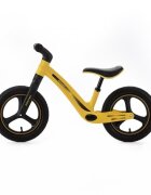 Adamex Bicicleta fara pedale pentru copii Rocket cu roti gonflabile din cauciuc 12 inch sezutul moale reglabil pe inaltime sarcina maxima admisa 25 kg omologata EN71 Yellow Wee