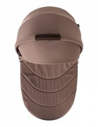 Adamex Carucior 2 in 1 Bianco Deluxe Collection cu suspensii maner reglabil certificat EN18882022 pana la 22 kg Chocolate Fango