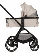 Adamex Carucior 2 in 1 pentru copii Nova premium doua piese distincte suspensii maner reglabil roti mari anti-pana greutate maxim admisa 22 kg accesorii incluse Bej