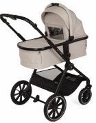 Adamex Carucior 2 in 1 pentru copii Nova premium doua piese distincte suspensii maner reglabil roti mari anti-pana greutate maxim admisa 22 kg accesorii incluse Bej