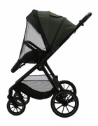 Adamex Carucior 2 in 1 pentru copii Nova premium doua piese distincte suspensii maner reglabil roti mari anti-pana greutate maxim admisa 22 kg accesorii incluse Verde