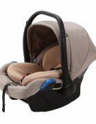 Adamex Carucior 3 in 1 Monaco Linen EcoLeather CR246 Sand Brown scoica testata ADAC suspensii maner reglabil suport reglabil pentru picioare accesorii incluse