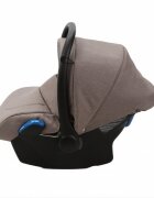 Adamex Carucior 3 in 1 Monaco Linen EcoLeather PS15 Brown Sugar scoica testata ADAC suspensii maner reglabil suport reglabil pentru picioare accesorii incluse