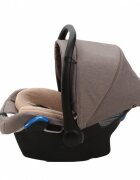 Adamex Carucior 3 in 1 Monaco Linen EcoLeather PS15 Brown Sugar scoica testata ADAC suspensii maner reglabil suport reglabil pentru picioare accesorii incluse
