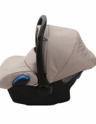Adamex Carucior 3 in 1 Monaco Linen EcoLeather PS16 Sahara Beige scoica testata ADAC suspensii maner reglabil suport reglabil pentru picioare accesorii incluse