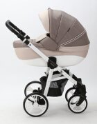 Adamex Carucior 3 in 1 Neonex TIP46B Coffee Brown scaun auto iSize spatar reglabil pana la orizontala landou cu spatar reglabil suspensii accesorii incluse