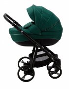 Adamex Carucior 3 in 1 Neonex TIP52C Amazon Green scaun auto iSize spatar reglabil pana la orizontala landou cu spatar reglabil suspensii accesorii incluse