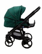 Adamex Carucior 3 in 1 Neonex TIP52C Amazon Green scaun auto iSize spatar reglabil pana la orizontala landou cu spatar reglabil suspensii accesorii incluse