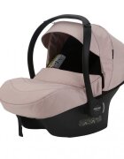 Adamex Carucior 3 in 1 pentru copii Barletta Y813 Powder Pink cu scaun auto iSize landou cu suport de cap reglabil pe inaltime parte sport reglabila pana la orizontala suspensii