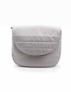 Adamex Carucior pentru copii 2 in 1 Lanti PS46 Pliabil landou cu salteluta copertina reglabila roti frontale pivotante cu dubla suspensie si husa de ploaie inclusa Linen EcoLeather Pearl