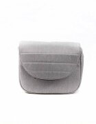 Adamex Carucior pentru copii 2 in 1 Lanti PS79 Pliabil landou cu salteluta copertina reglabila roti frontale pivotante cu dubla suspensie si husa de ploaie inclusa Linen EcoLeather Grey Heather