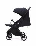 Adamex Carucior sport pentru copii Bello Midnight Black tip troller pliere automata copertina XXL pana la 22 kg 6 luni+